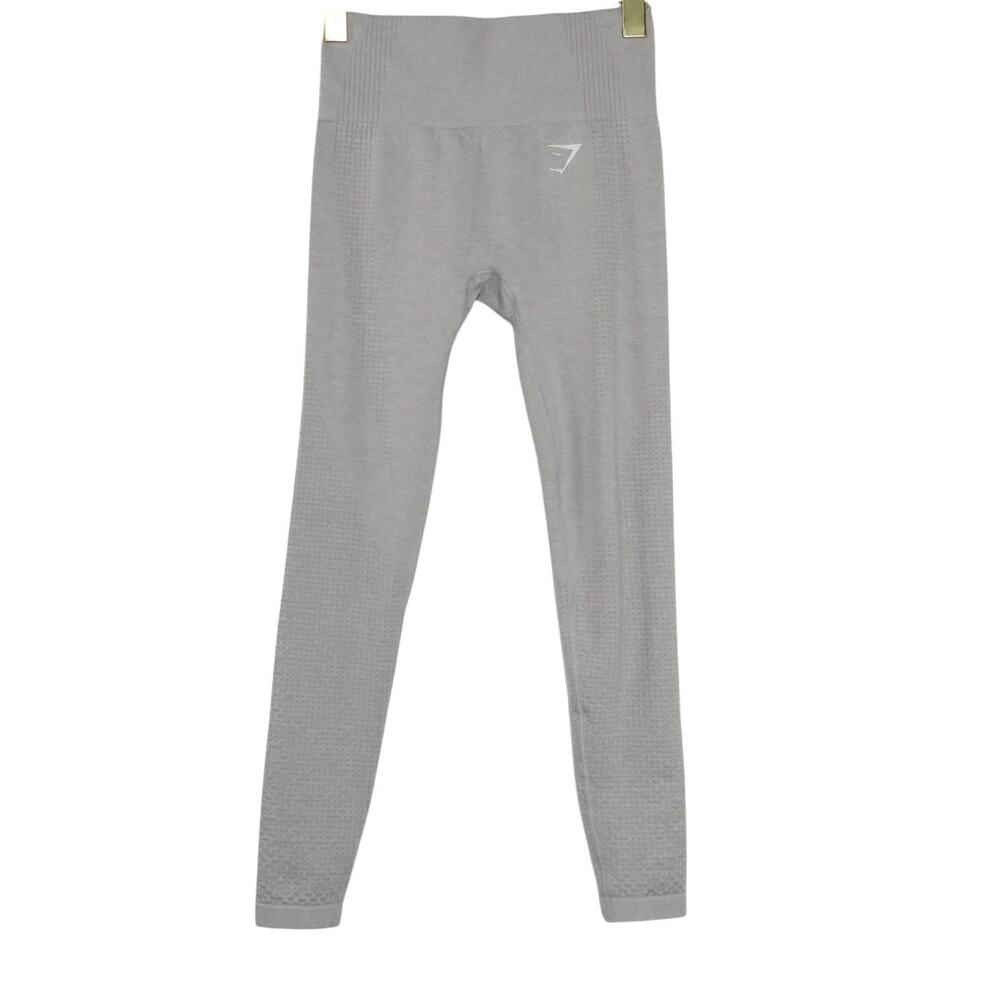 Gymshark Vital Seamless Leggings Gray High Rise Extra Small XS Logo